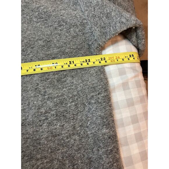 ALPENLAND Sport Mens Gray 1/4 Zip pullover Poly/Wool/Linen Blend Medium - Picture 13 of 14